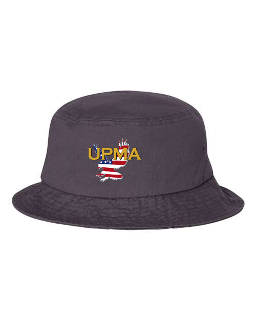 NATIONAL Logo Embroidered Bucket Fishing Camping Hat