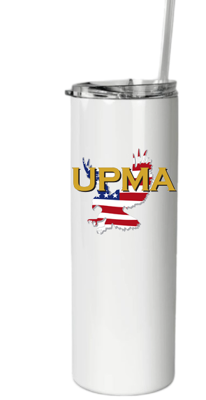 UPMA Stainless Steel Tumbler with Lid 20 oz.