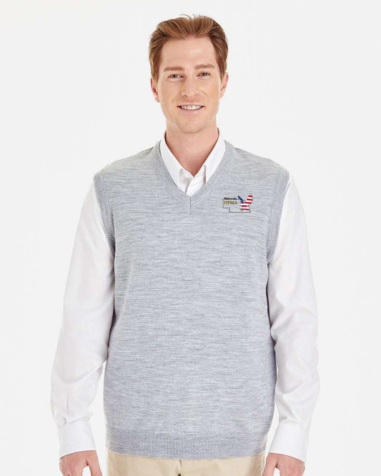 NEBRASKA Embroidered Unisex Pilbloc™ V-Neck Sweater Vest