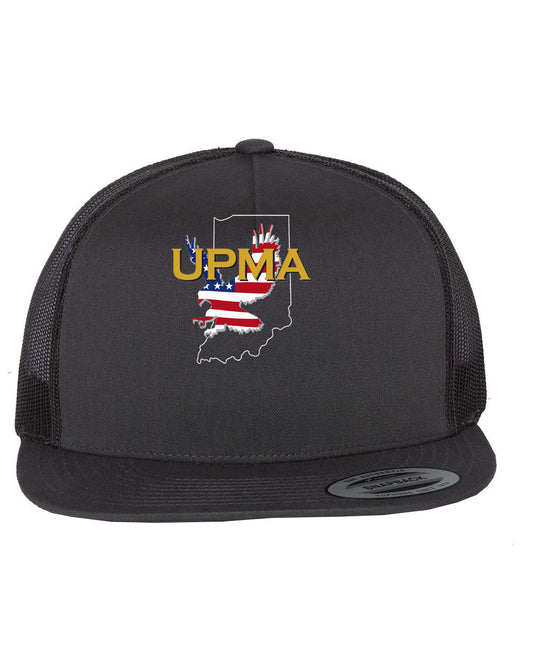 INDIANA Logo  Embroidered Retro Trucker Cap
