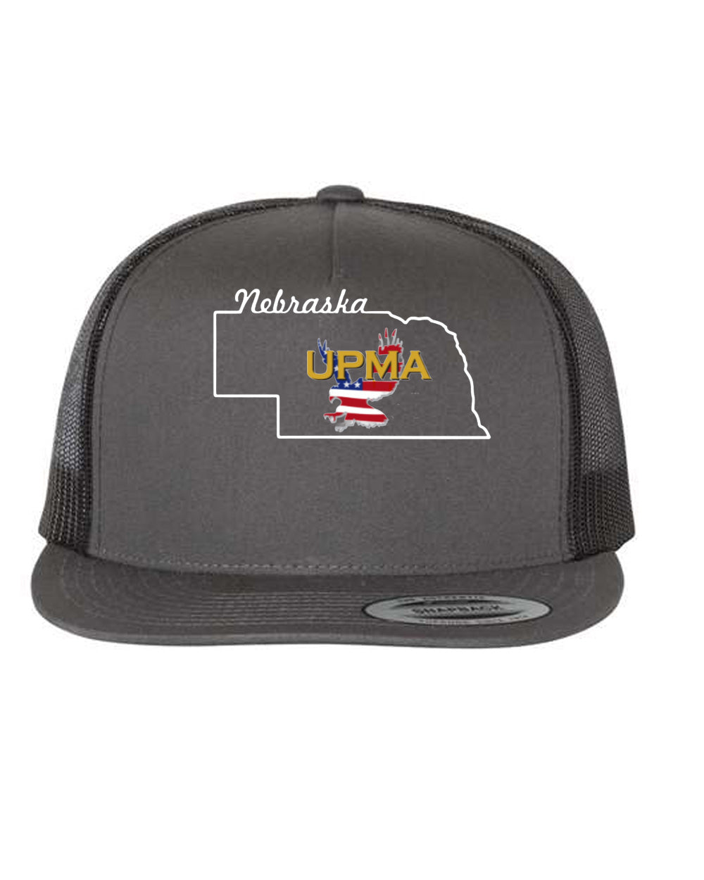 NEBRASKA Logo Embroidered Retro Trucker Cap