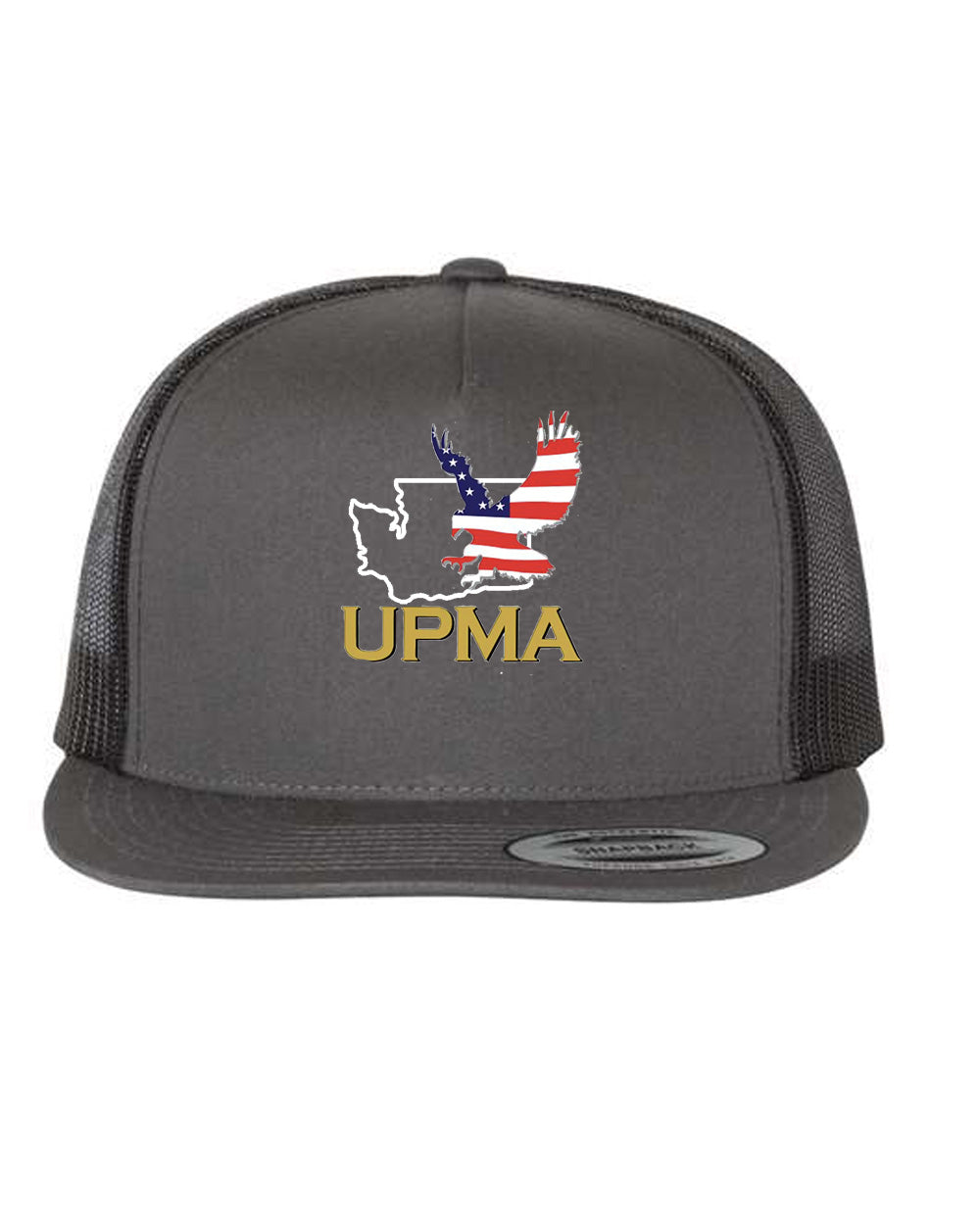 WASHINGTON Logo Embroidered Retro Trucker Cap