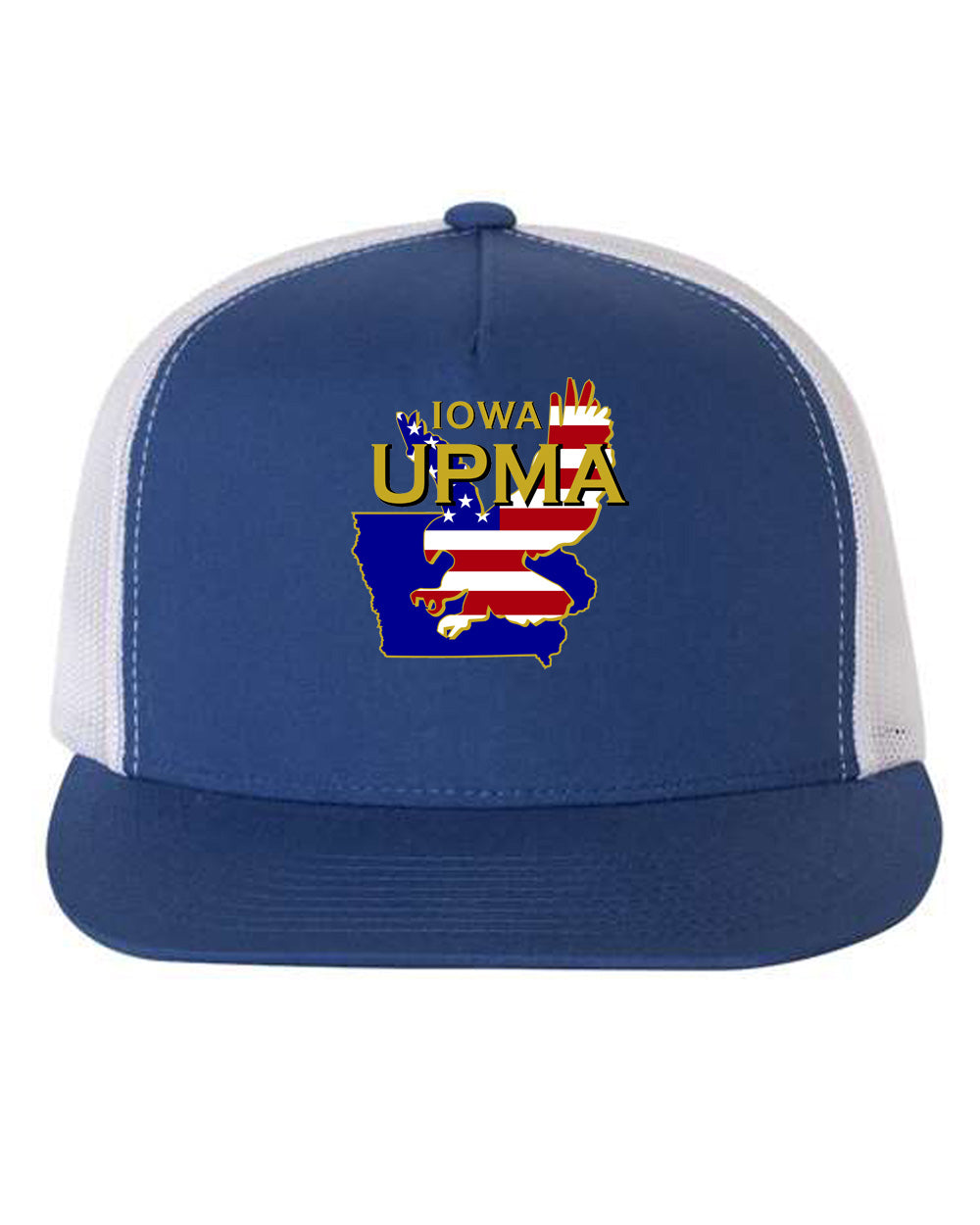 IOWA Logo Embroidered Retro Trucker Cap