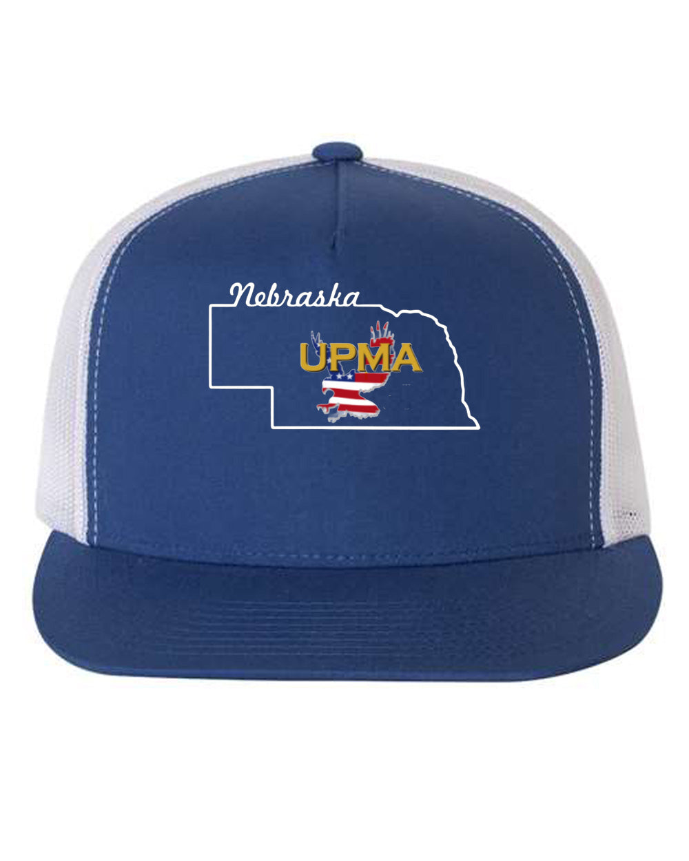 NEBRASKA Logo Embroidered Retro Trucker Cap