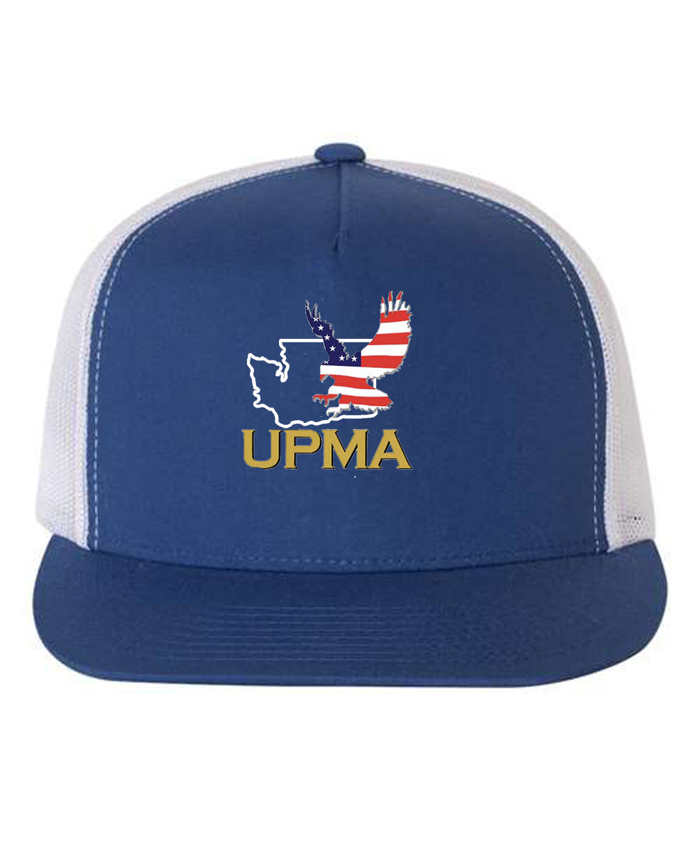 WASHINGTON Logo Embroidered Retro Trucker Cap