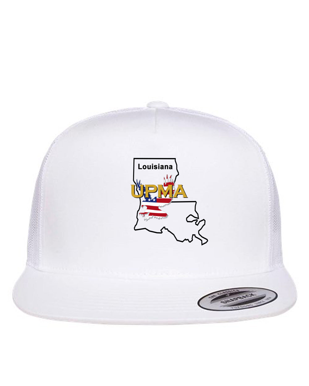 LOUISIANA Logo Embroidered Retro Trucker Cap