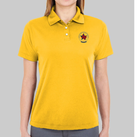 FIRST TIMERS 2025 DALLAS Logo unisex Performance Polo Shirt Embroidered LADIES CUT