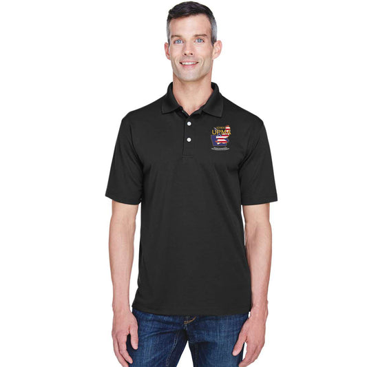 IOWA Logo Unisex Performance Polo Embroidered