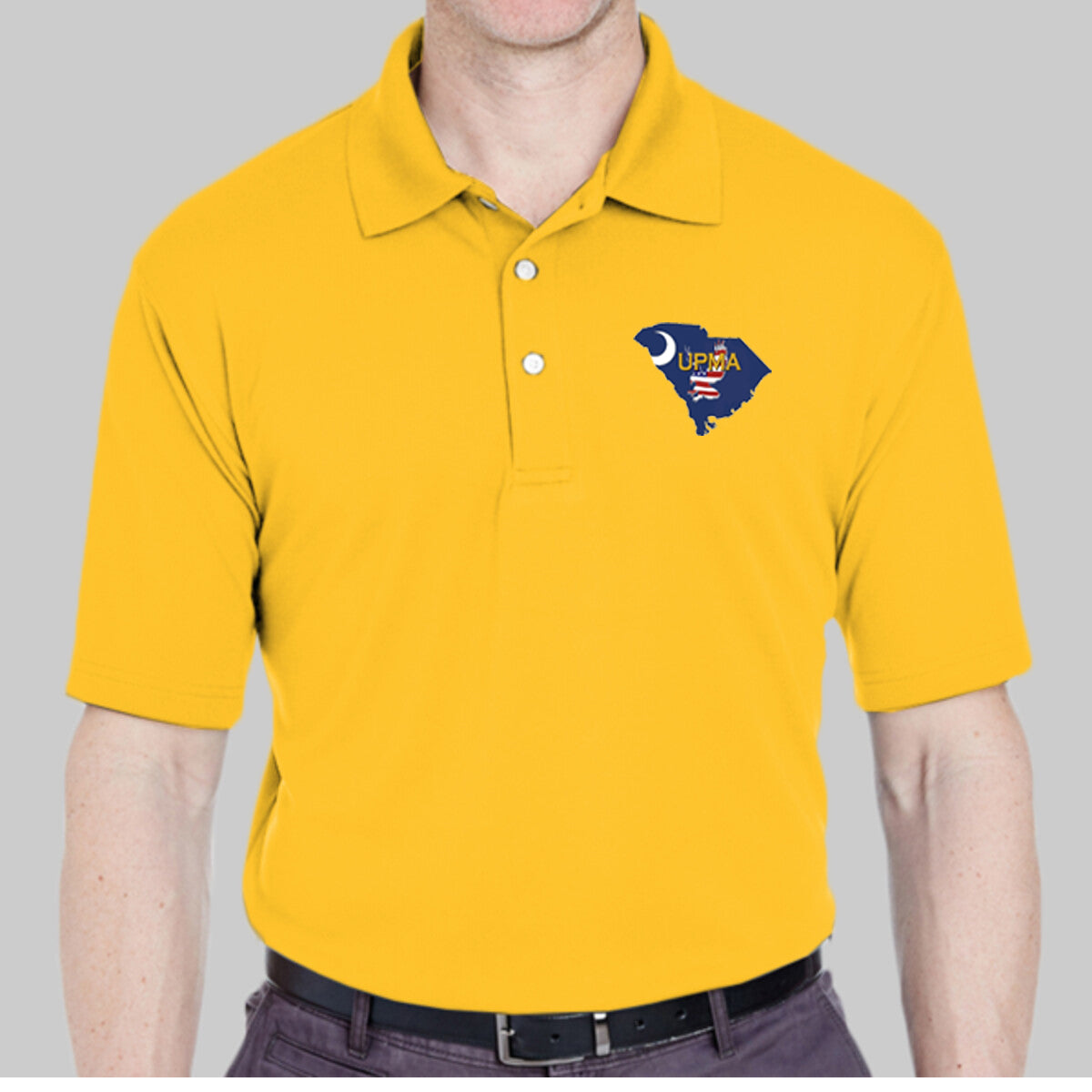 SOUTH CAROLINA Logo Unisex Performance Polo Shirt Embroidered