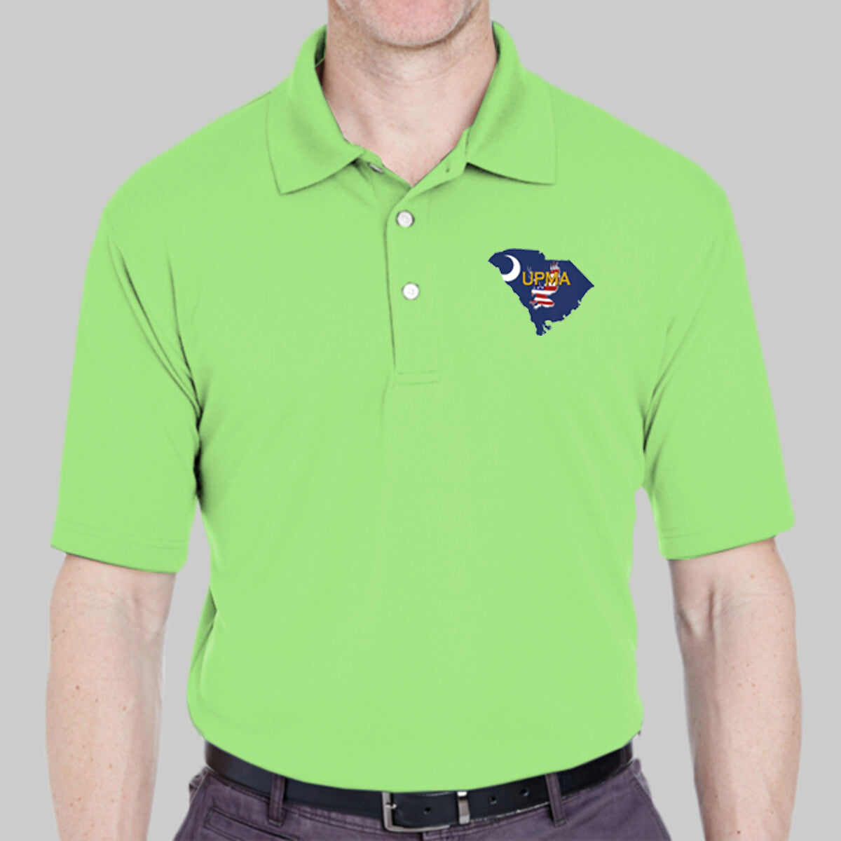 SOUTH CAROLINA Logo Unisex Performance Polo Shirt Embroidered