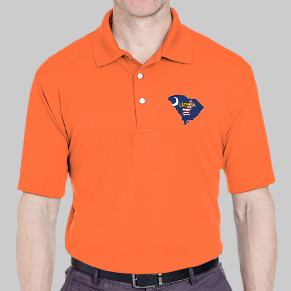 SOUTH CAROLINA Logo Unisex Performance Polo Shirt Embroidered