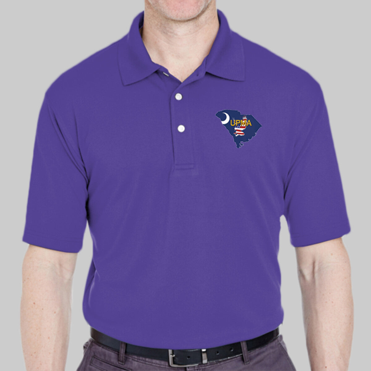 SOUTH CAROLINA Logo Unisex Performance Polo Shirt Embroidered