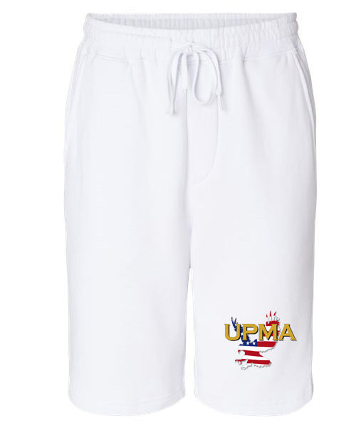 Unisex Soft Fleece Shorts NATIONAL logo Embroidered LOTS OF COLORS!
