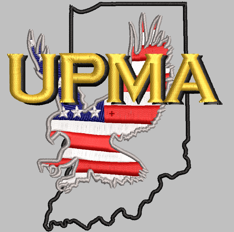 INDIANA Embroidered Unisex Fleece Full-Zip Vest