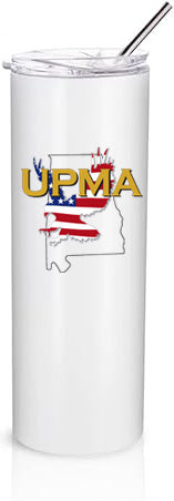 ALABAMA STATE Stainless Steel Tumbler with Lid 20 oz.
