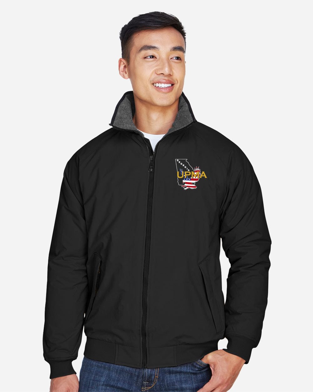 Devin & Jones Club Jacket GEORGIA Logo Embroidered
