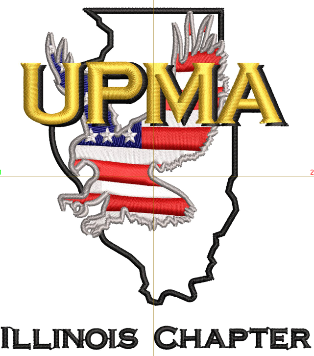 ILLINOIS  Embroidered Unisex Fleece Full-Zip Vest