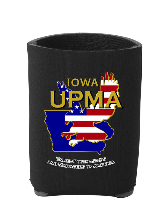 Beverage Koozie Iowa State Logo CLASSIC size
