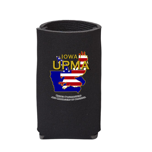 Beverage Koozie Iowa State Logo Slim can or bottle