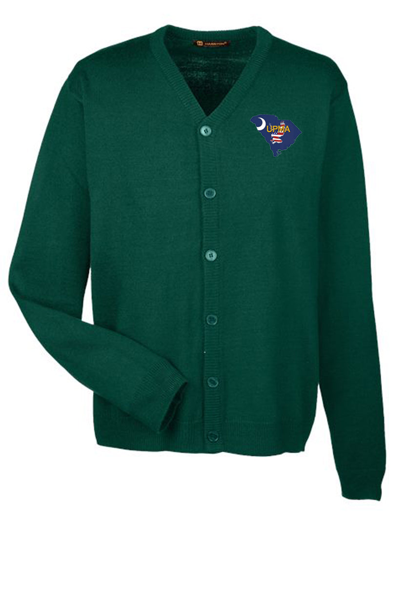 SOUTH CAROLINA  Embroidered Men's  Classics  Button Cardigan Sweater