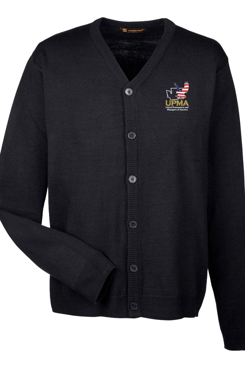WASHINGTON Embroidered Men's  Classics  Button Cardigan Sweater