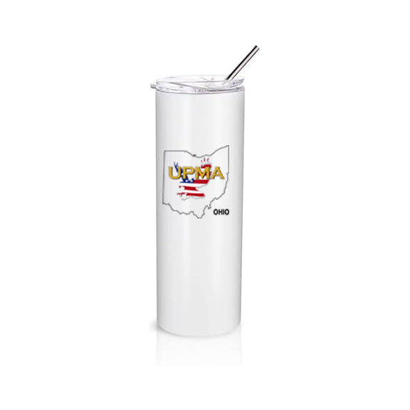 OHIO State Logo Stainless Steel Tumbler with Lid 20 oz.