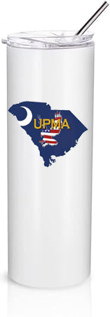 SOUTH CAROLINA STATE Stainless Steel Tumbler with Lid 20 oz.