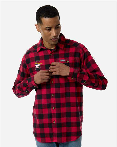 INDIANA Embroidered Cornell Woods™ Flannel Shirt