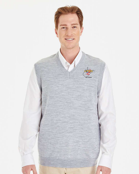 WEST VIRGINIA Embroidered Unisex Pilbloc™ V-Neck Sweater Vest