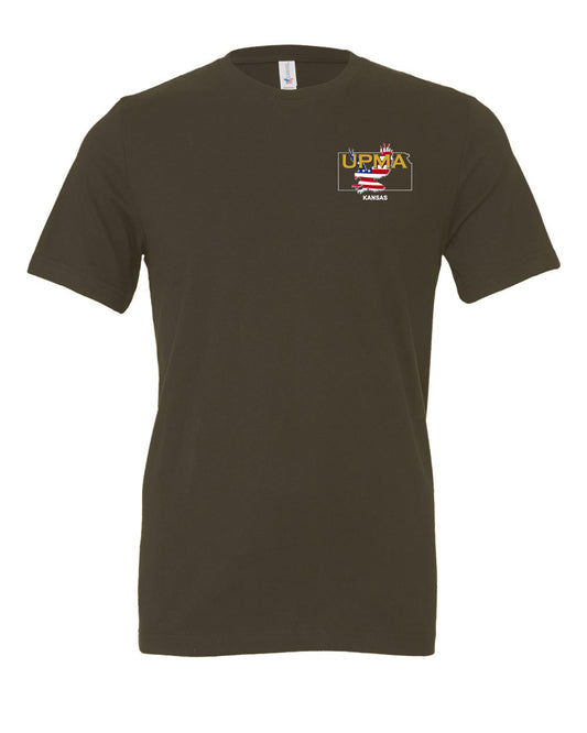 KANSAS Unisex Printed Jersey Tee