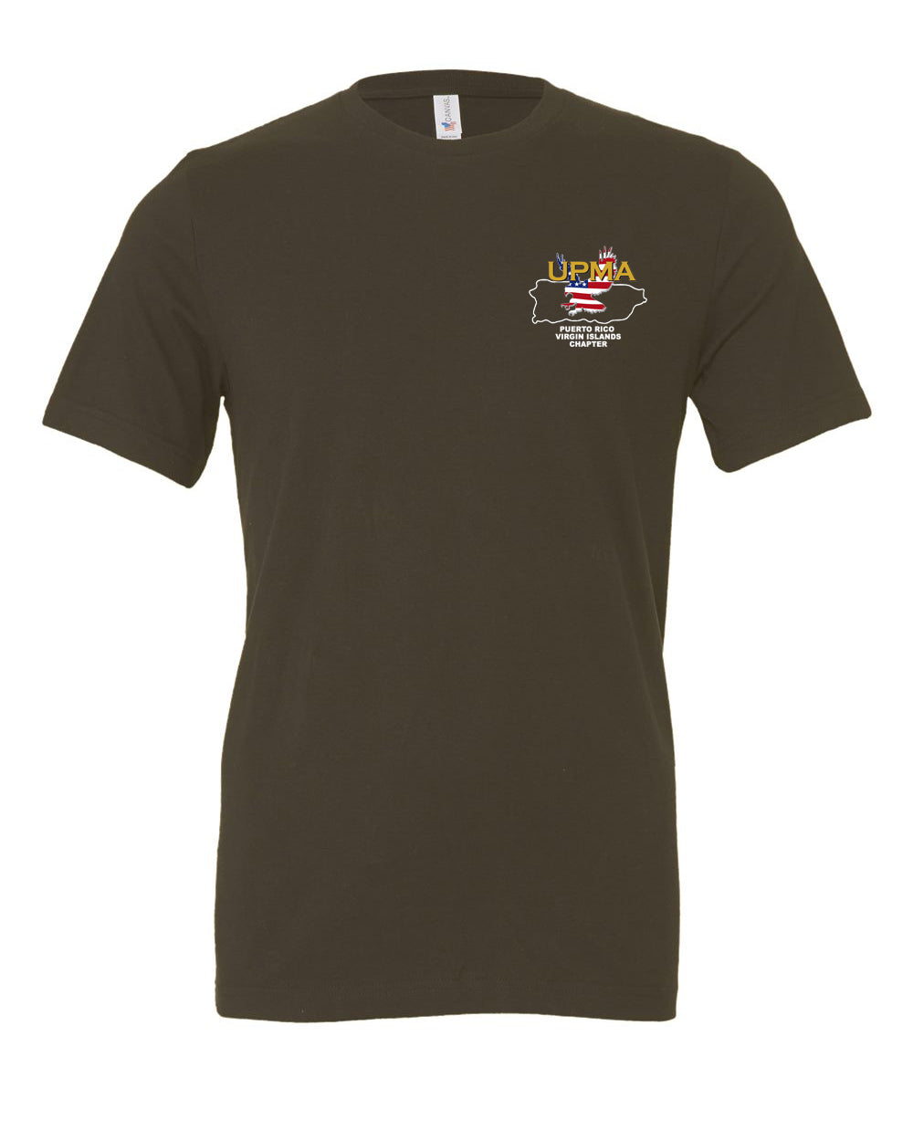 PUERTO RICO VIRGIN ISLANDS   Unisex Printed Jersey Tee