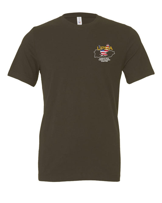 PUERTO RICO VIRGIN ISLANDS   Unisex Printed Jersey Tee