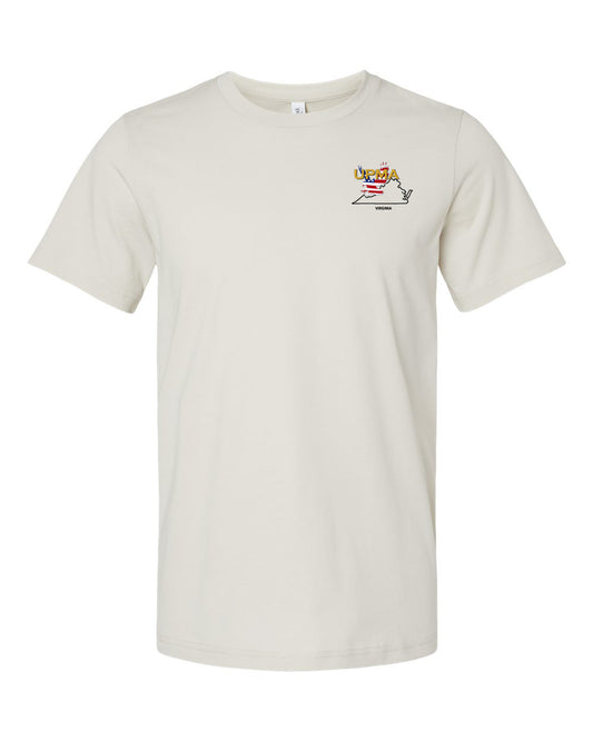 VIRGINIA Unisex Printed Jersey Tee