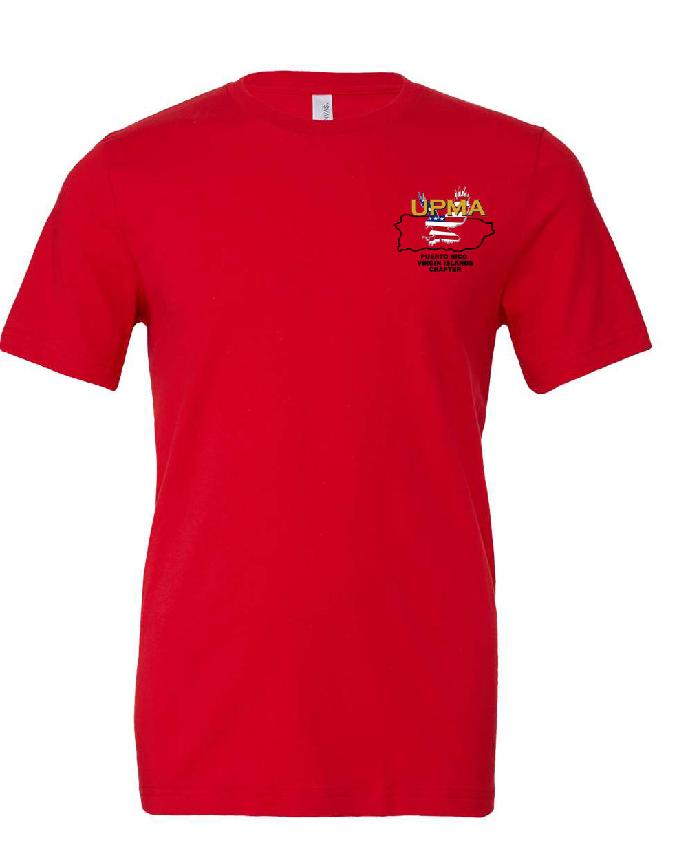 PUERTO RICO VIRGIN ISLANDS   Unisex Printed Jersey Tee