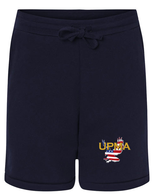 Unisex Soft Fleece Shorts NATIONAL logo Embroidered LOTS OF COLORS!