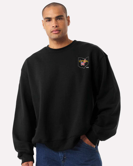 Embroidered OHIO State Logo Unisex 10 oz. Heavyweight Crew Neck Sweatshirt