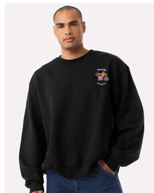 Embroidered FLORIDA Chapter  Logo Unisex 10 oz. Heavyweight Crew Neck Sweatshirt