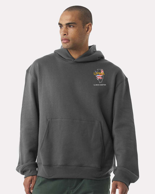 Embroidered ILLINOIS chapter  Logo Unisex 10 oz. Heavyweight Hoodie Sweatshirt