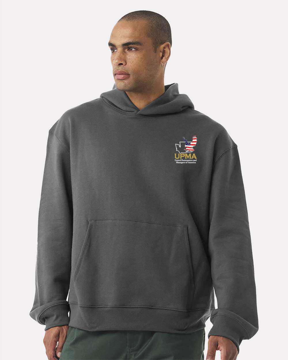 Embroidered WASHINGTON State Logo Unisex 10 oz. Heavyweight Hoodie Sweatshirt