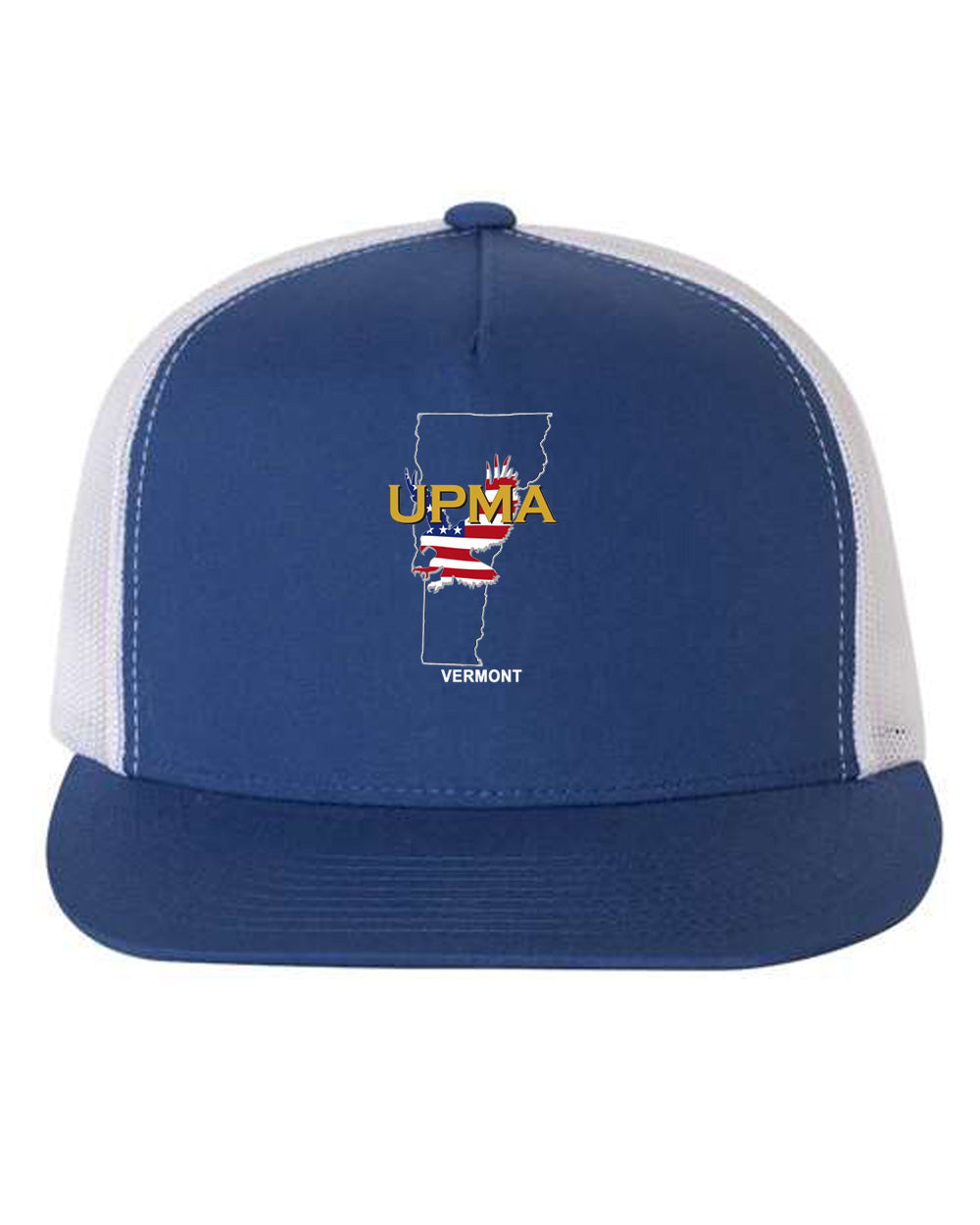 VERMONT  Logo  Embroidered Retro Trucker Cap