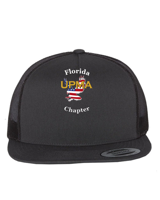 FLORIDA CHAPTER  Logo  Embroidered Retro Trucker Cap