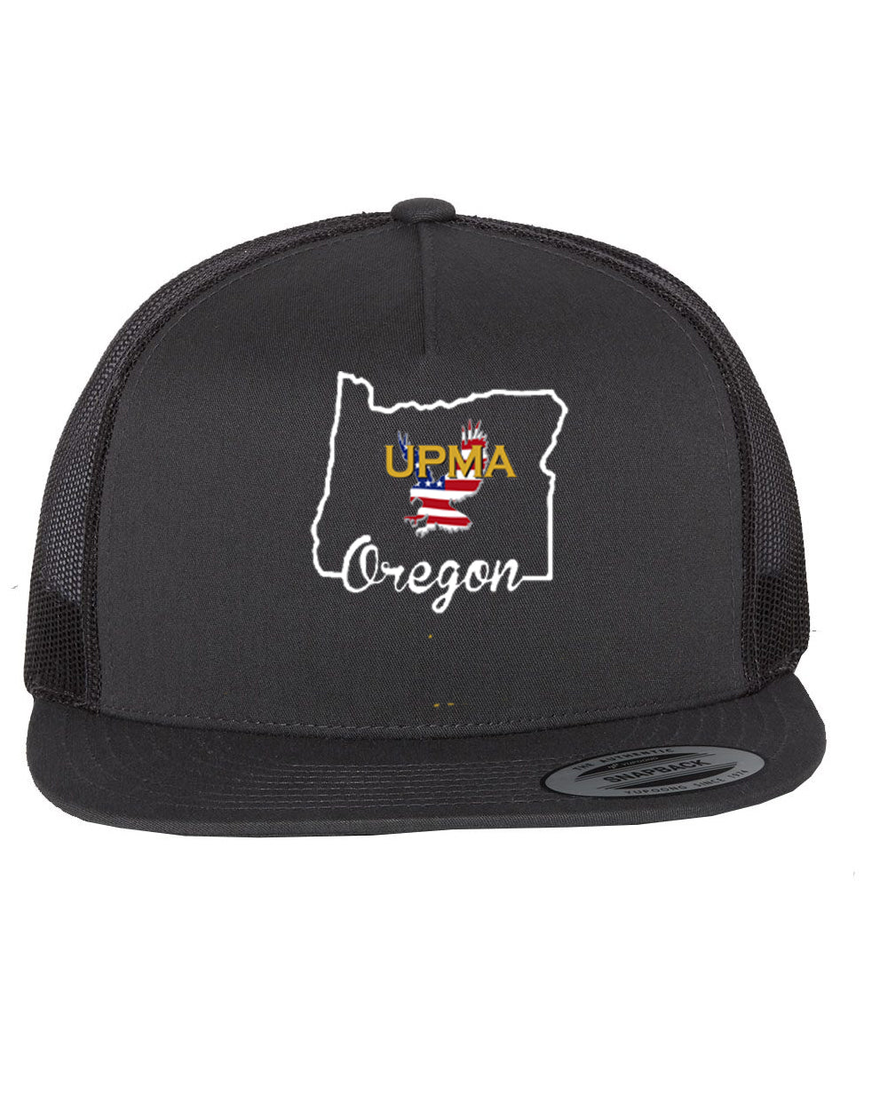 OREGON Logo  Embroidered Retro Trucker Cap
