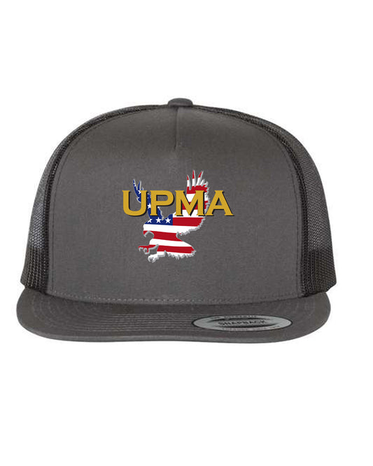 UPMA Embroidered Retro Trucker Cap