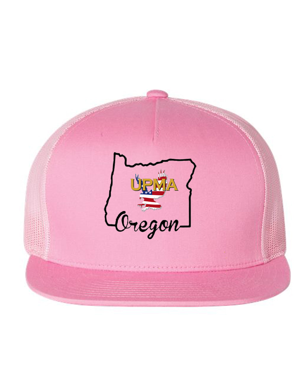 OREGON Logo  Embroidered Retro Trucker Cap