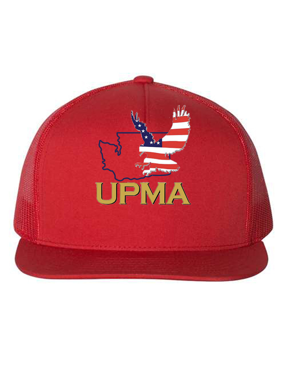 WASHINGTON Logo  Embroidered Retro Trucker Cap