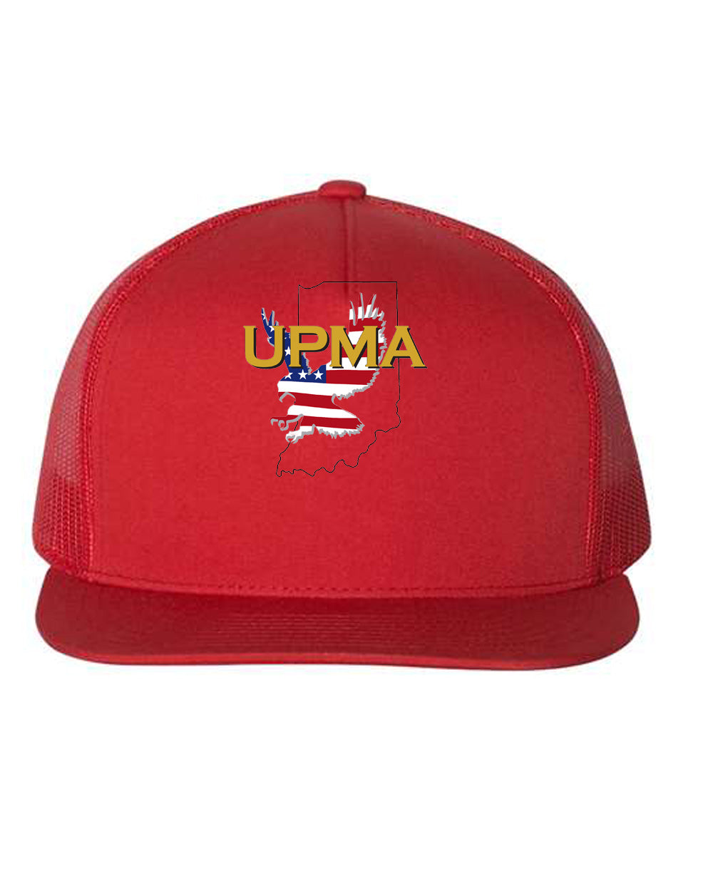 INDIANA Logo  Embroidered Retro Trucker Cap