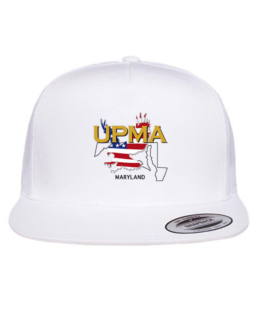 MARYLAND  Logo  Embroidered Retro Trucker Cap