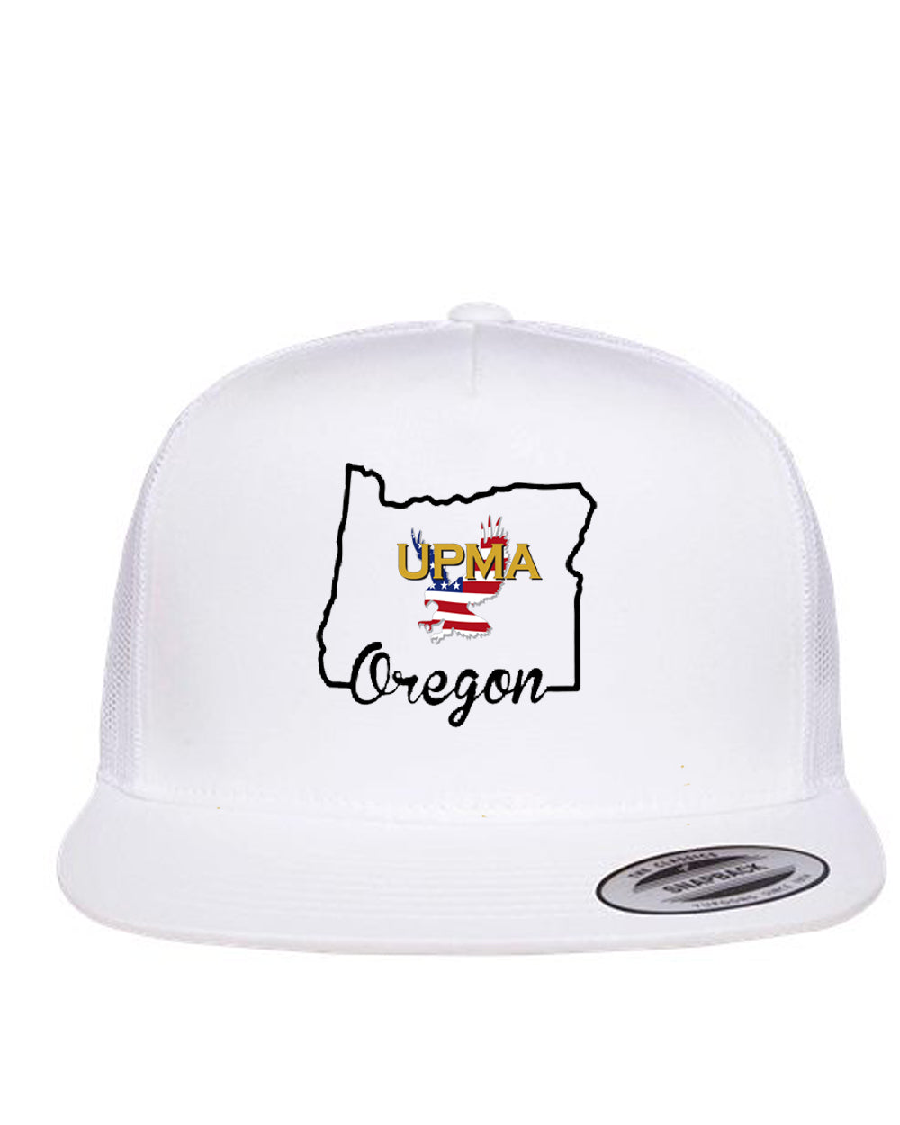 OREGON Logo  Embroidered Retro Trucker Cap