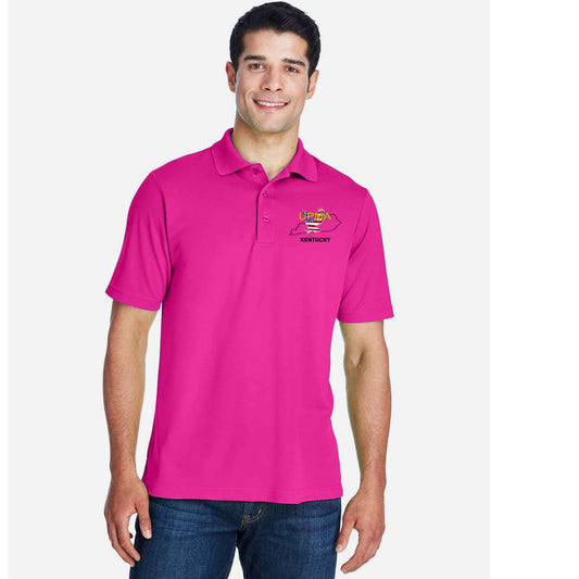 Unisex Performance Polo Embroidered HAWAII logo LOTS OF COLORS!