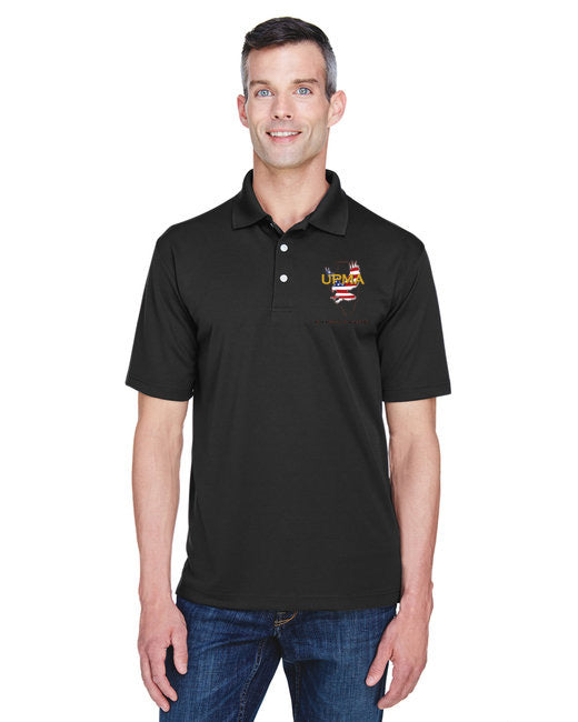 ILLINOIS Logo Unisex Performance Polo Shirt Embroidered